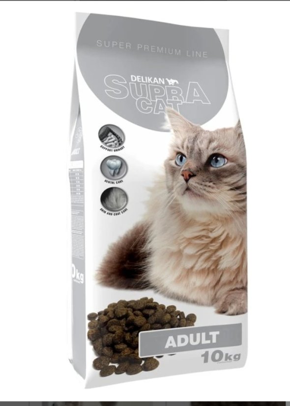 Delikan Supra Cat Adult - 1ks: 1,5Kg, Záruční doba: 24 měsíců