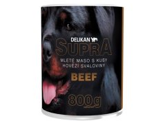 Delikan Konzerva SUPRA DOG BEEF 800g