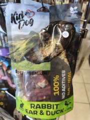 KIDDOG SUPER PREMIUM 100% kachní prsa na králičím uchu 150 g