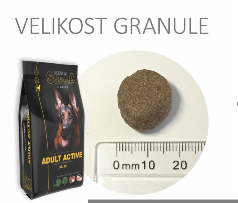 Delikan SUPRA Adult Active - 1ks: 12 Kg, Záruční doba: 24 měsíců