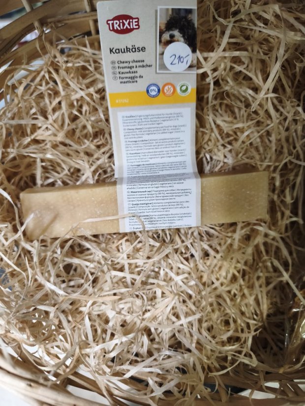 Chewing Cheese, žvýkací sýrová tyč M : 13.5 cm,75g