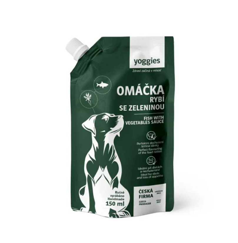 Yoggies rybí omáčka se zeleninou 150ml Yoggies rybí omáčka se zeleninou 150ml