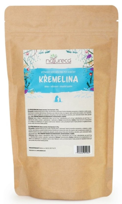 Křemelina sušená 250g Natureca