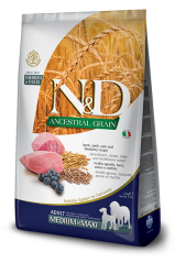 N&D DOG LG Adult M/L Lamb & Blueberry