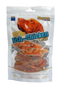 Magnum Fish With Chicken Wrap 80g Magnum Fish With Chicken Wrap 80g