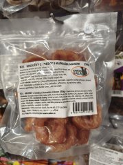 Kroužky z tresky obalený kuřecím mase  250g