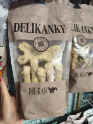DELIKANKY Naturální kost - DRŮBEŽ A YUCCA 6 ks