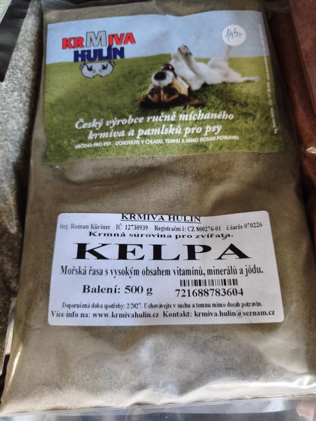 KELPA - Hnědá mořská řasa - pro psy - 1ks: 5Kg