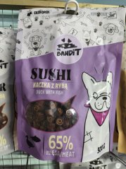 Mr Bandit SUSHI Kachna s rybou 500g