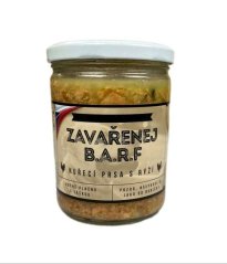 Zavařenej BARF Kuřecí prsa s rýží 375g