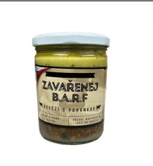 Zavařenej BARF - Hovězí s pohankou 375g