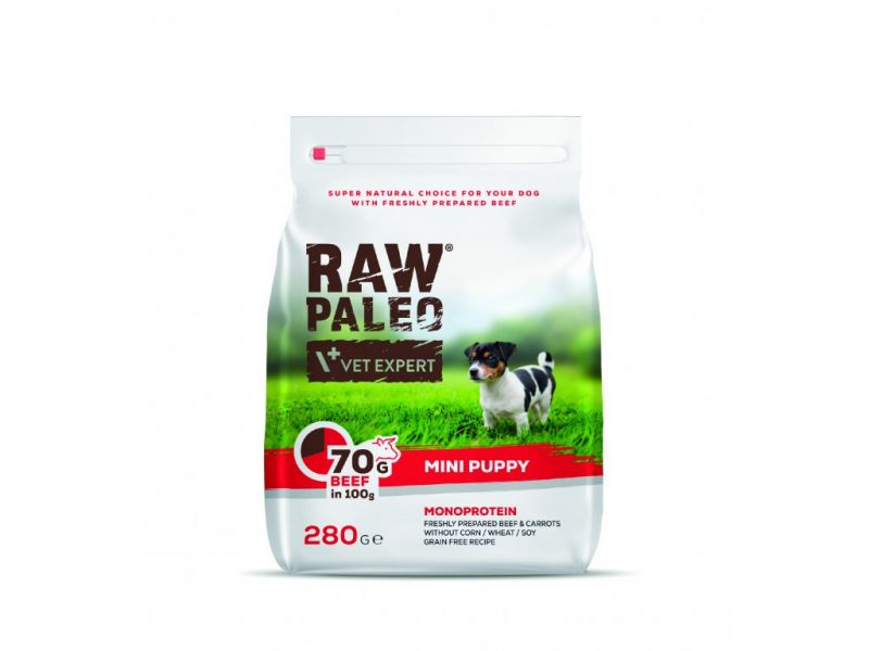 RAW PALEO ULTRA BEEF PUPPY MINI - 1ks: 8kg, Záruční doba: 24 měsíců