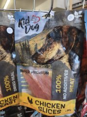 KIDDOG SUPER PREMIUM 100% kachní prsa bez aditiv, proužky 80 g