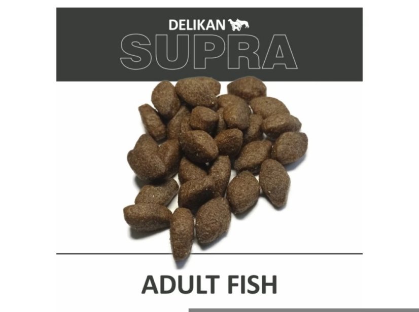 Delikan SUPRA Adult Fish - 1ks: 3Kg, Záruční doba: 24 měsíců