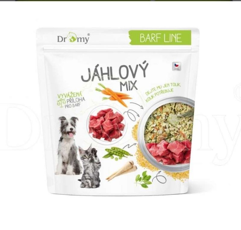 DROMY JÁHLOVÝ MIX SE ZELENINOU 1 Kg DROMY JÁHLOVÝ MIX SE ZELENINOU 1 Kg