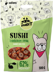 Mr Bandit SUSHI s králíkem a rybou 500g