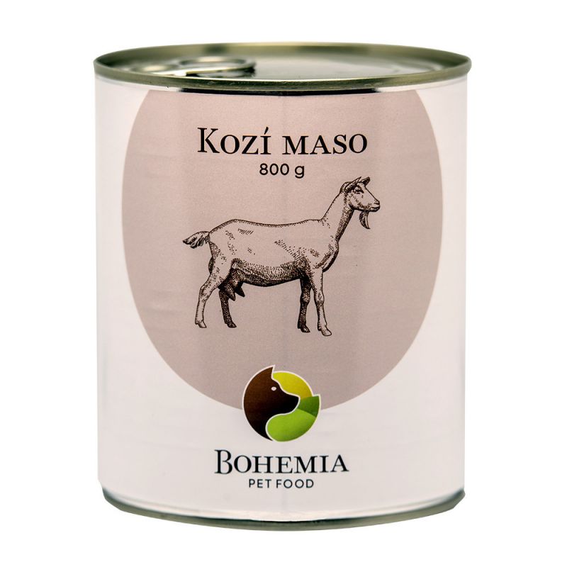 Kozí maso ve vlastní šťávě 800 g BOHEMIA Kozí maso ve vlastní šťávě 800 g BOHEMIA