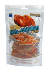 Magnum Fish With Chicken Wrap 80g