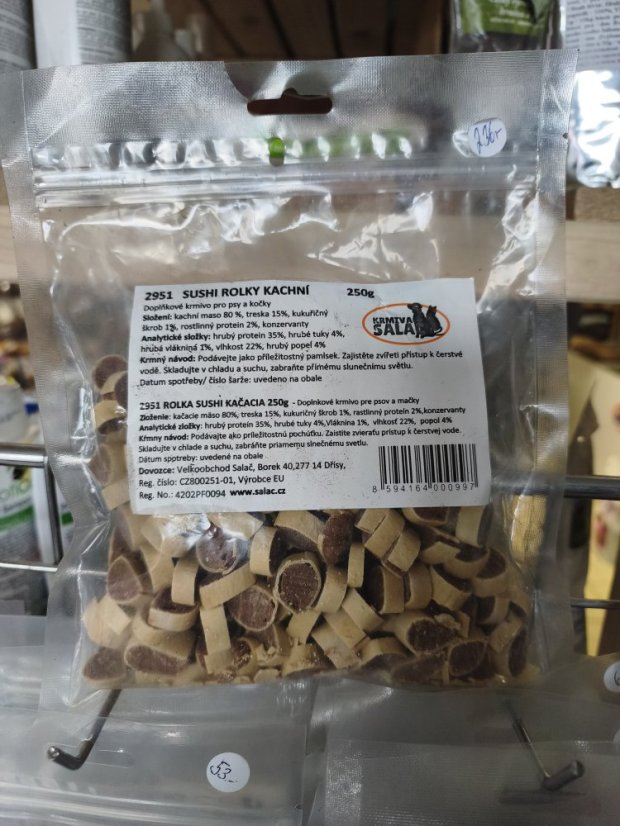 Rolka sushi kachní - 1ks: 250g, Záruční doba: 24 měsíců