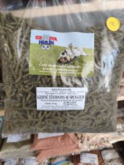 Krmné těstoviny se špenátem 2.5kg