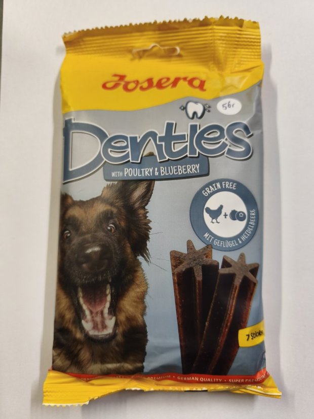 Josera Dentální tyčinky kuře & borůvka 180g