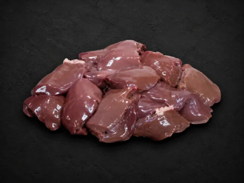 Hovězí játra - kousky  1kg
