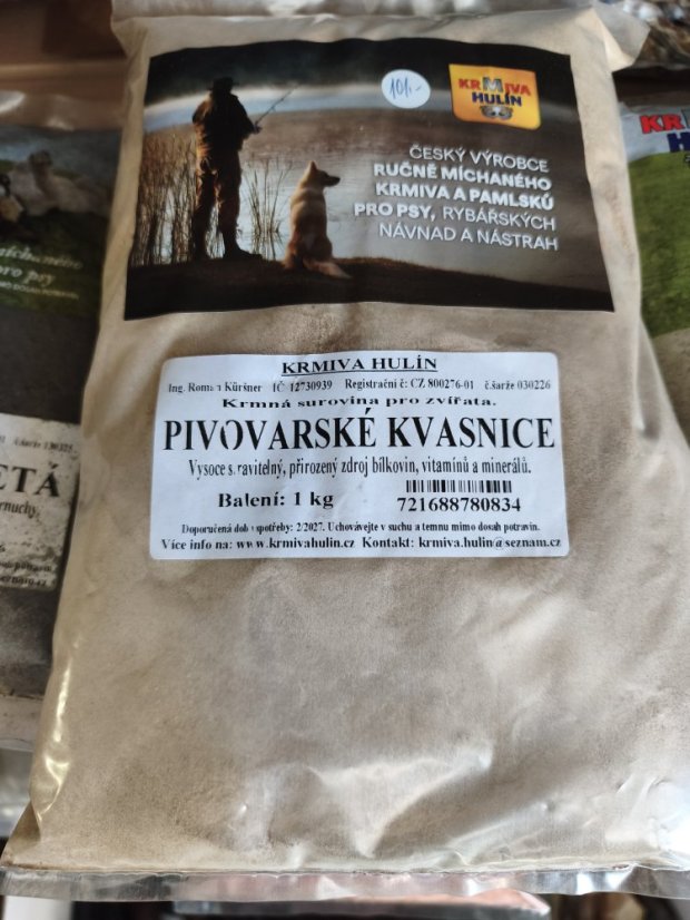 Pivovarské kvasnice  pro psy, 1 kg