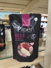 Piper masová kapsička pro psy hovězí žaludky s červenou řepou