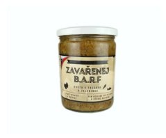Zavařenej BARF - Krůta s treskou, rýží a zeleninou 375g