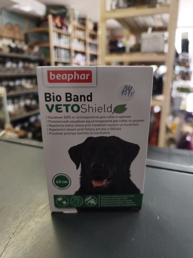 Beaphar Bio Band VETOshield Repelentní Obojek - 65cm