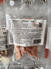 Hranolky lososové 100g