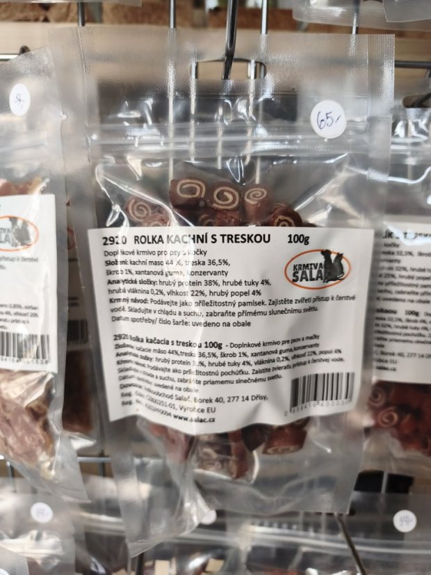 Rolka kachna treska 100g