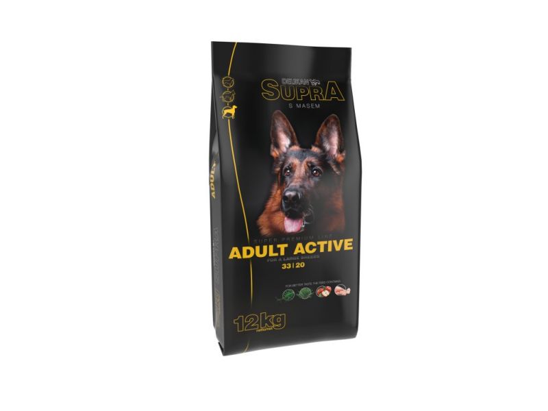 Delikan SUPRA Adult Active - 1ks: 12 Kg, Záruční doba: 24 měsíců