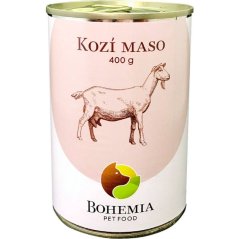 Kozí maso ve vlastní šťávě 400 g BOHEMIA