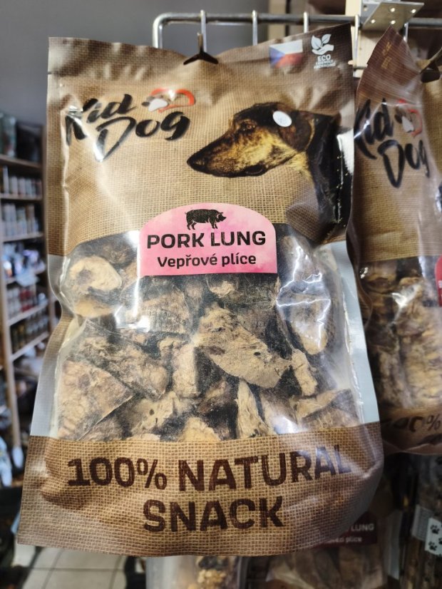 Vepřové plíce Kid Dog 300g Vepřové plíce Kid Dog 300g
