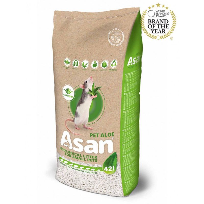 Podestýlka ASAN PET ALOE 42 l Podestýlka ASAN PET ALOE 42 l