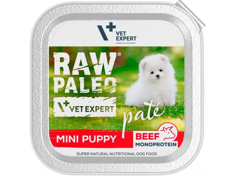 RAW PALEO PATÉ MINI PUPPY BEEF 150g