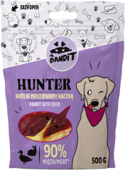 Mr Bandit HUNTER Králík plněný kachnou 500g