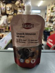 Snack Mousse - pěna s hovězím, pamlsek pro psy  200 g