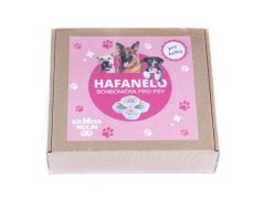 HAFANELO Obalované Dortíčky BONBONIÉRA PRO PSÍ HOLKY 16 ks 500 g