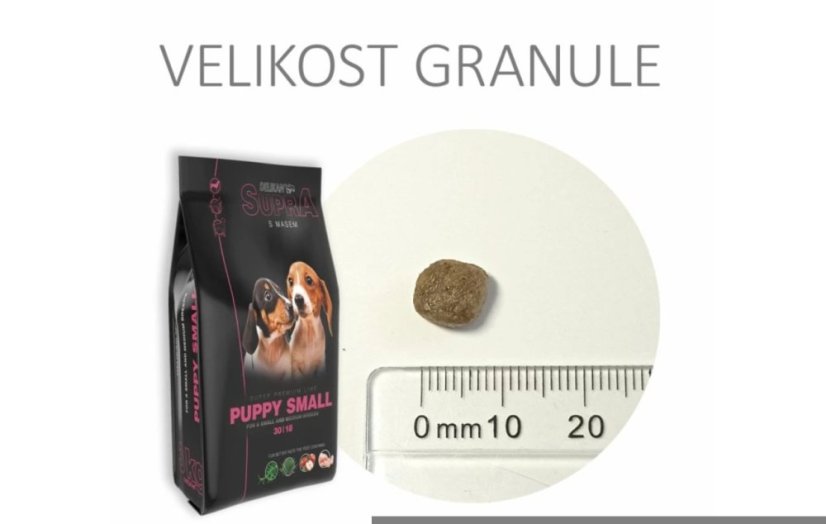 Delikan SUPRA Puppy Small - 1ks: 3 Kg, Záruční doba: 24 měsíců