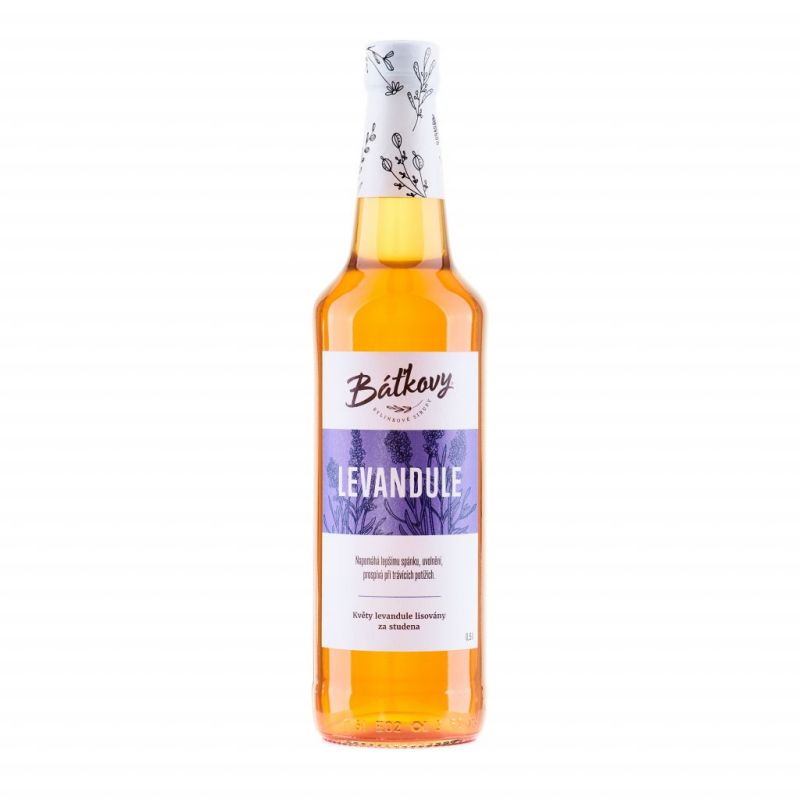 Levandulový sirup - 1ks: 500ml, Záruční doba: 24 měsíců