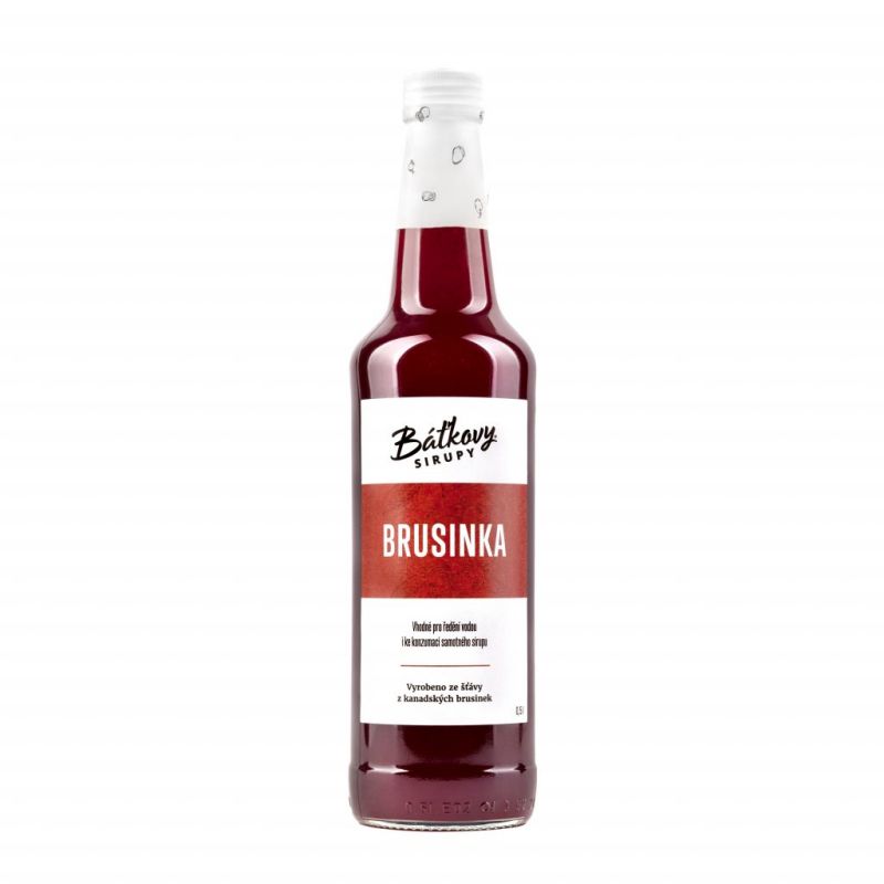 Brusinkový sirup - 1ks: BAG 3l, Záruční doba: 24 měsíců