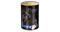 PIPER s treskou, konzerva pro psy 400g